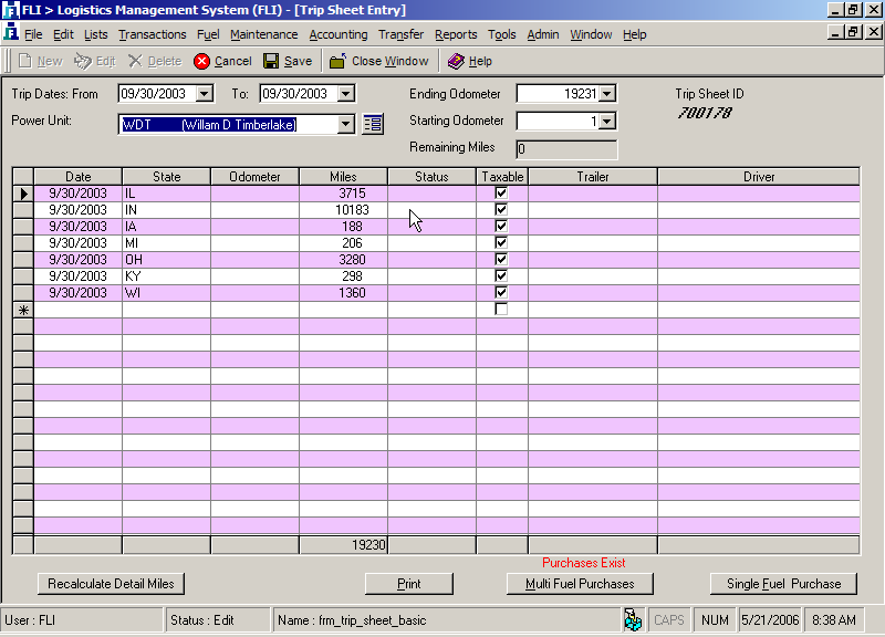 Truck Driver Log Sheet Template